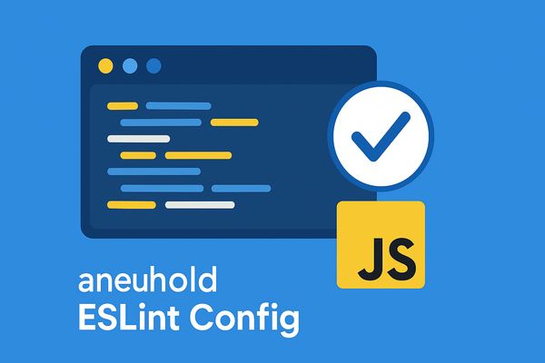 Personal ESLint Config Thumbnail.