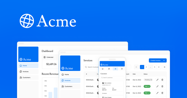 Next.js 15 Invoices App thumbnail