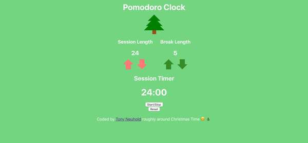 Pomodoro Clock Thumbnail.