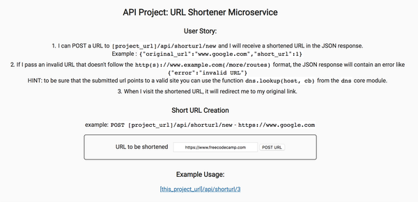 URL Shortener Thumbnail.
